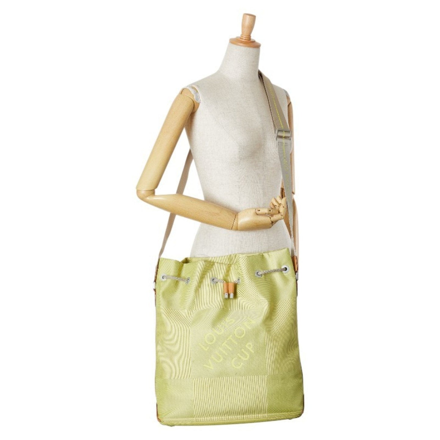 Canvas Tote Bag with Slight Scratches and Rubbed Corners