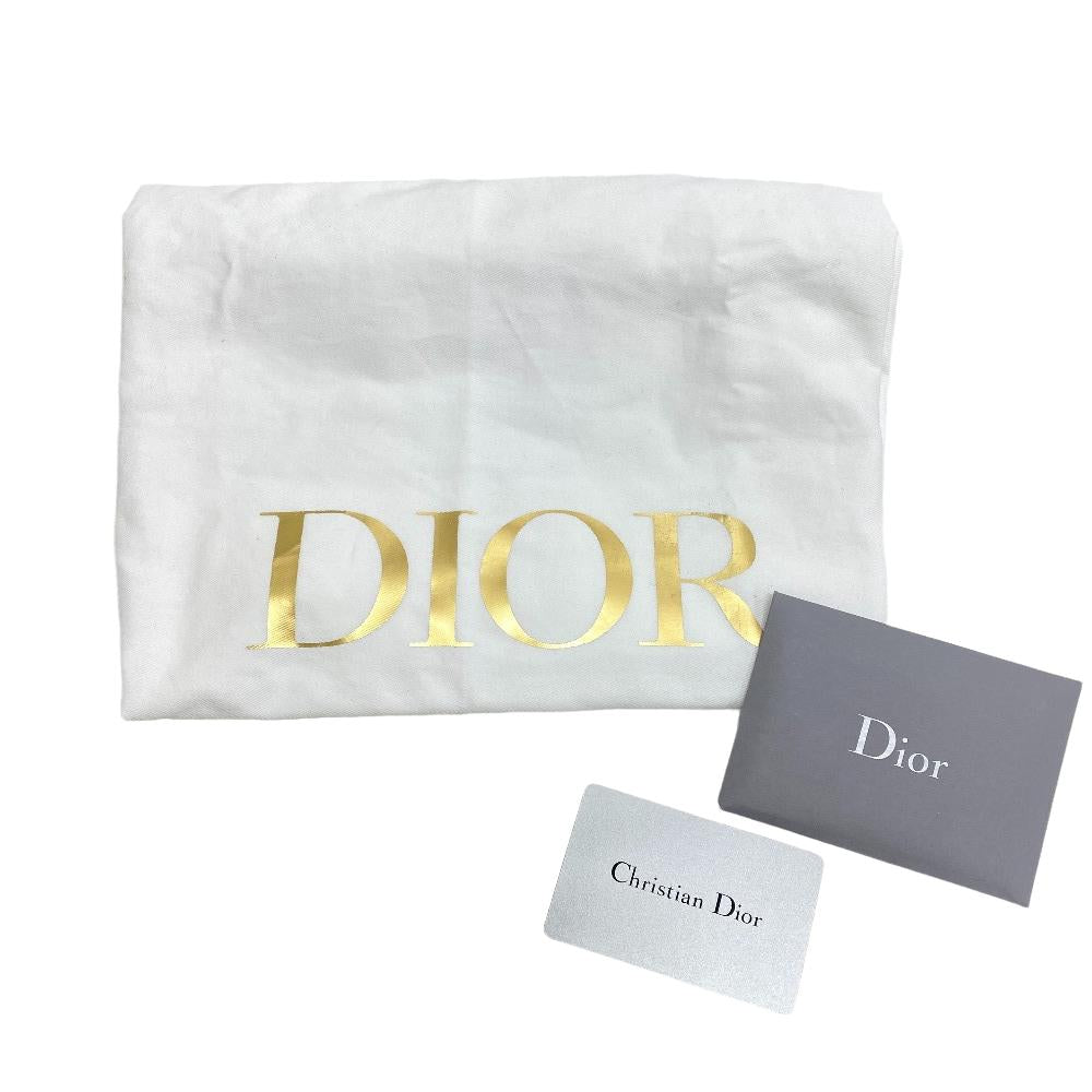 Christian Dior Tote Bag canvas Navy Small Book tote Women Used