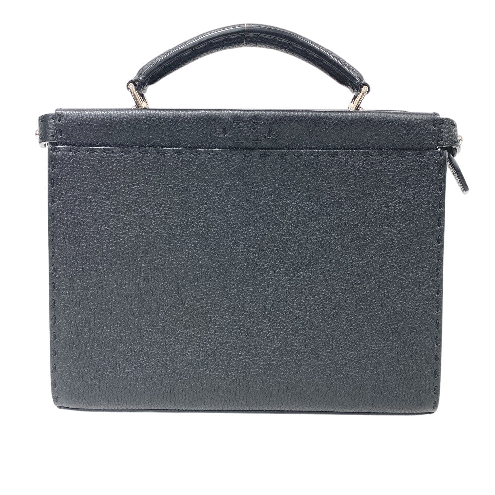FENDI Handbag 7VA422 leather black Celeria Fit Mini