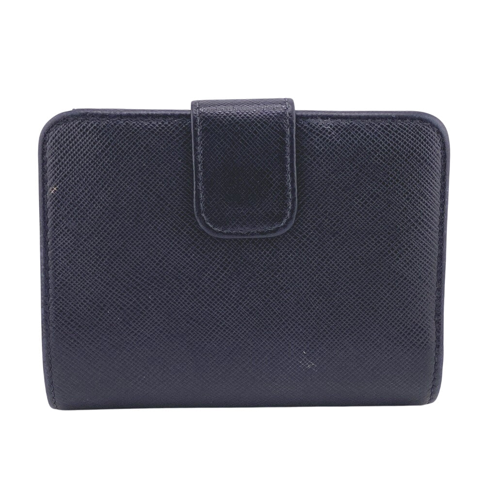 PRADA Bifold Wallet 1ML018 leather black Safiano