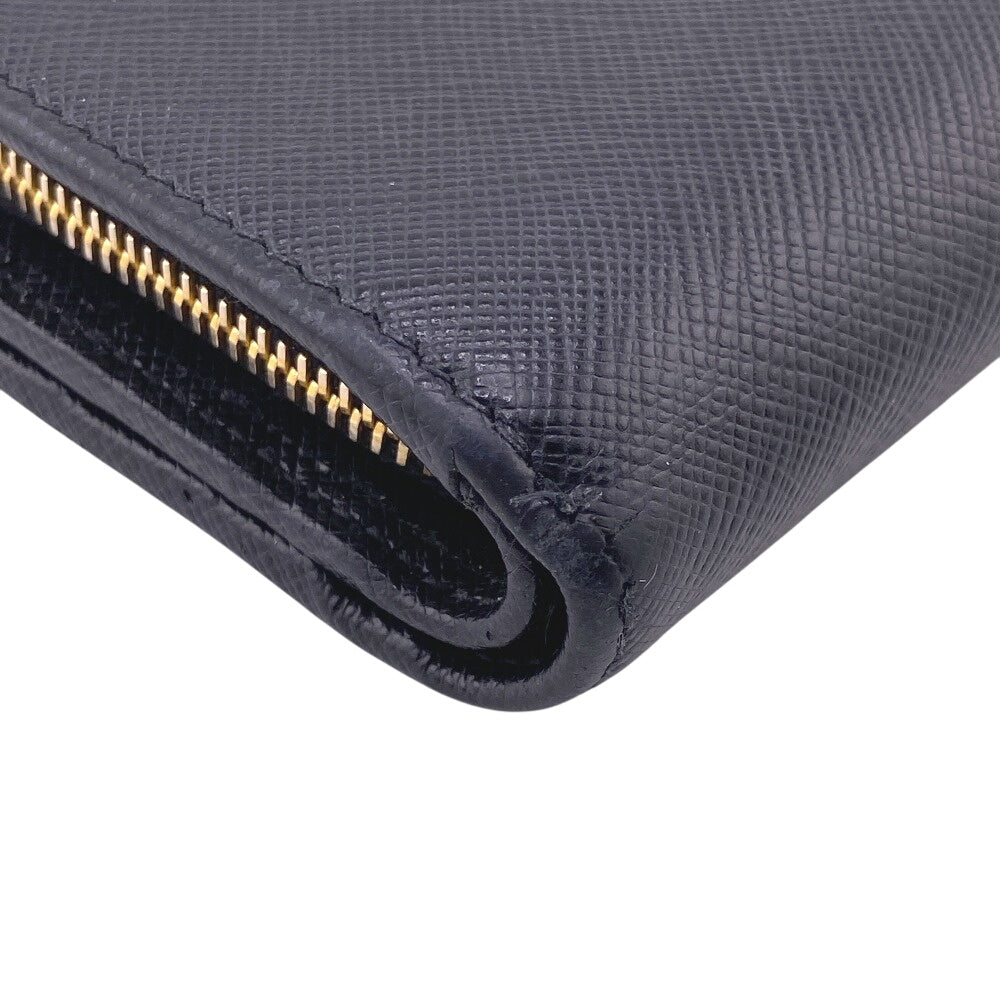 PRADA Bifold Wallet 1ML018 leather black Safiano