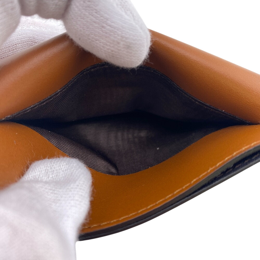 FENDI Coin case 8M0423 leather Brown