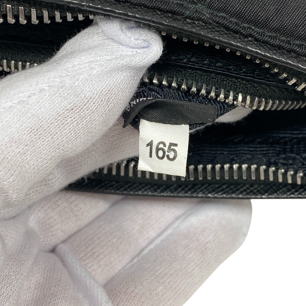 PRADA Handbag 1BH026 Nylon black Triangular plate test input