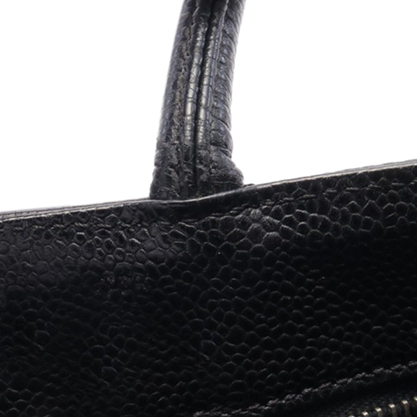 Black Chanel Caviar Medallion Tote