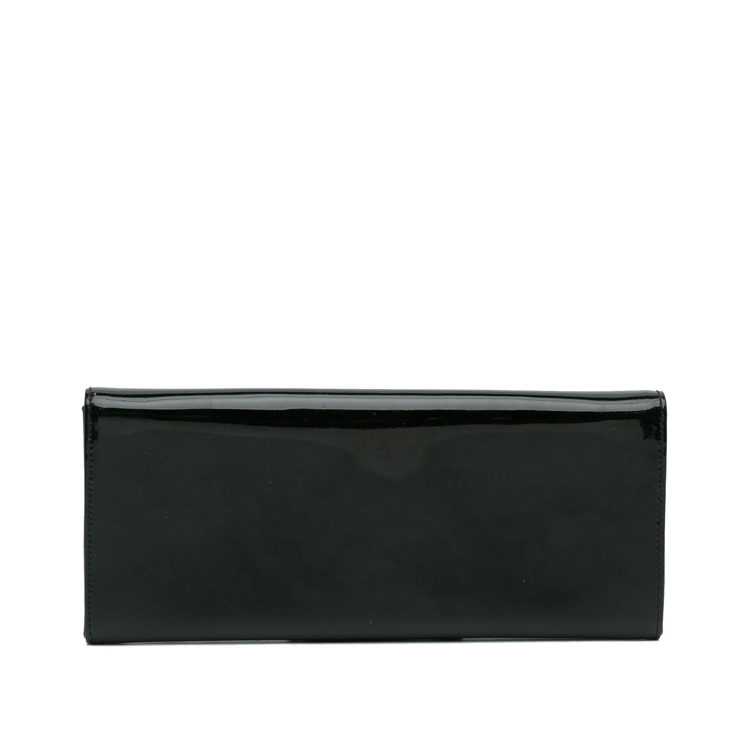 Blue Gucci Tempered Glass Broadway Clutch