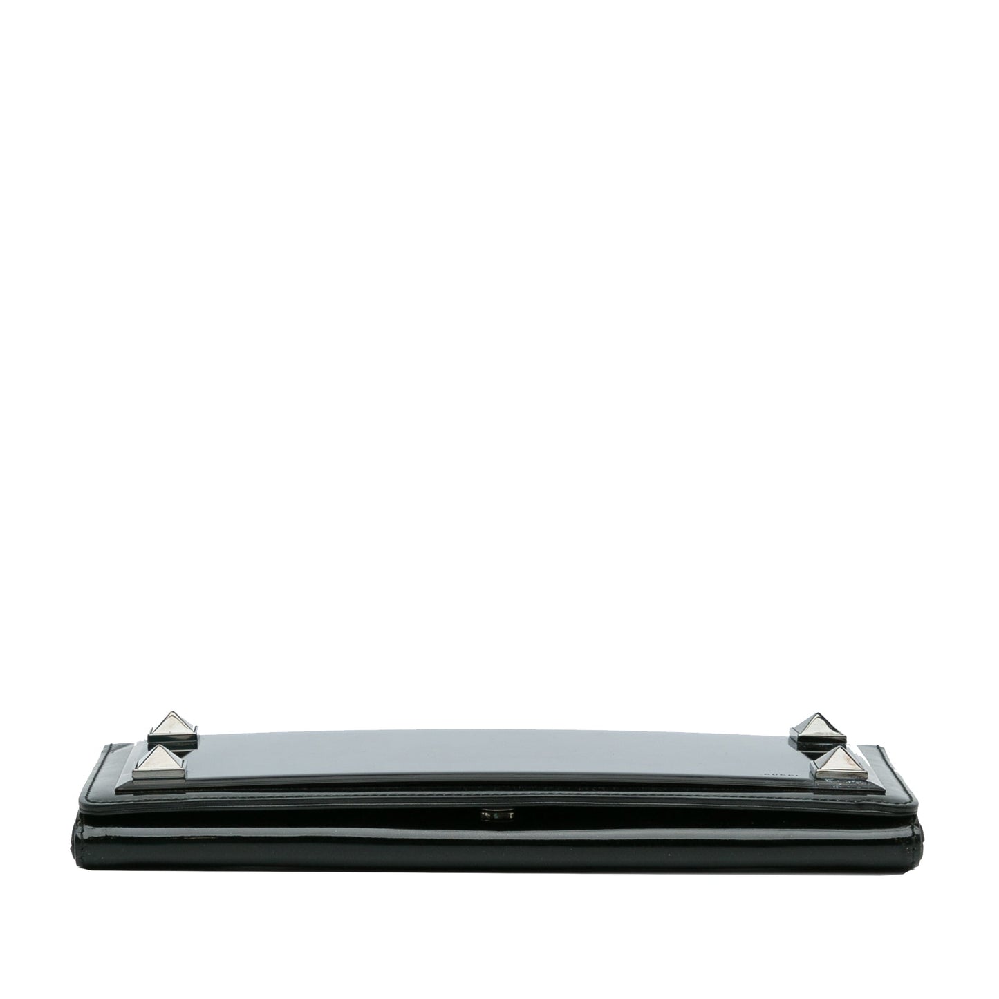 Blue Gucci Tempered Glass Broadway Clutch