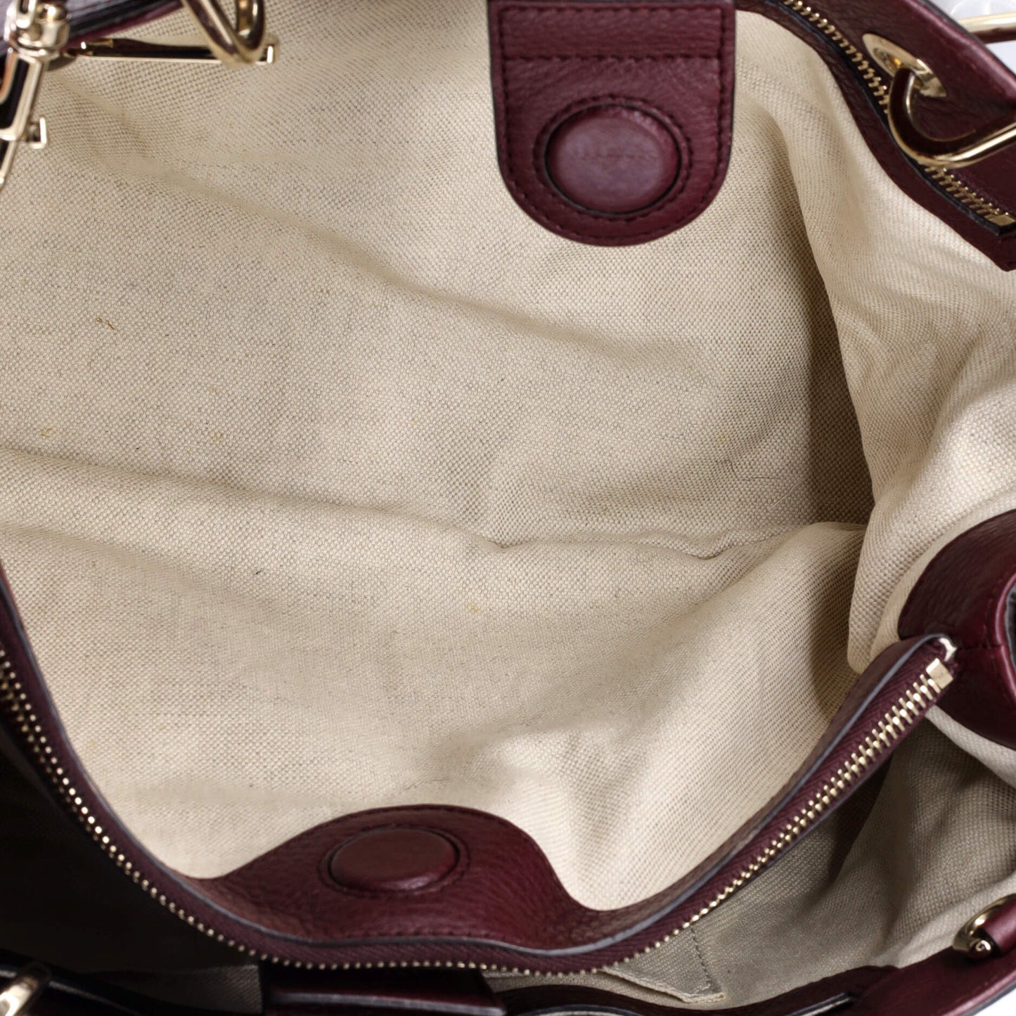 Bamboo Shopper Tote Leather Medium