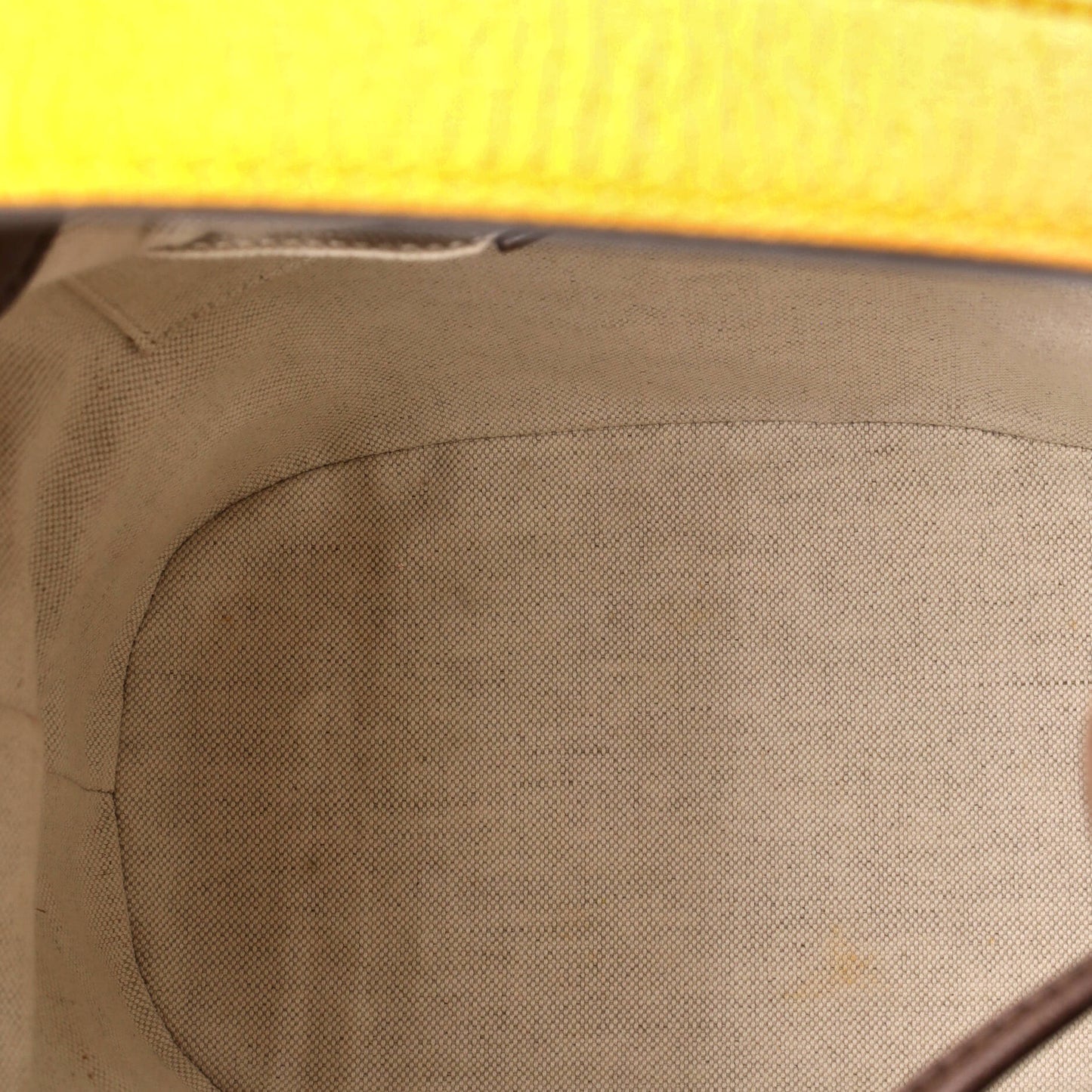 Neo Vintage Drawstring Bucket Backpack GG Coated Canvas Mini