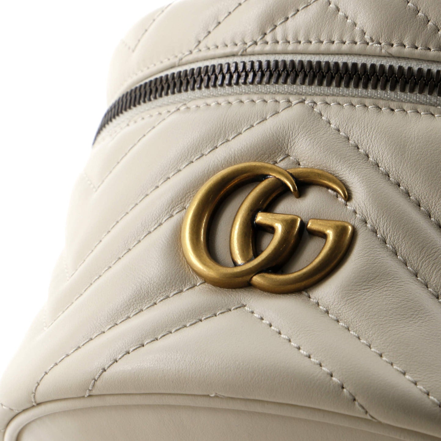 GG Marmont Vanity Backpack Matelasse Leather Mini