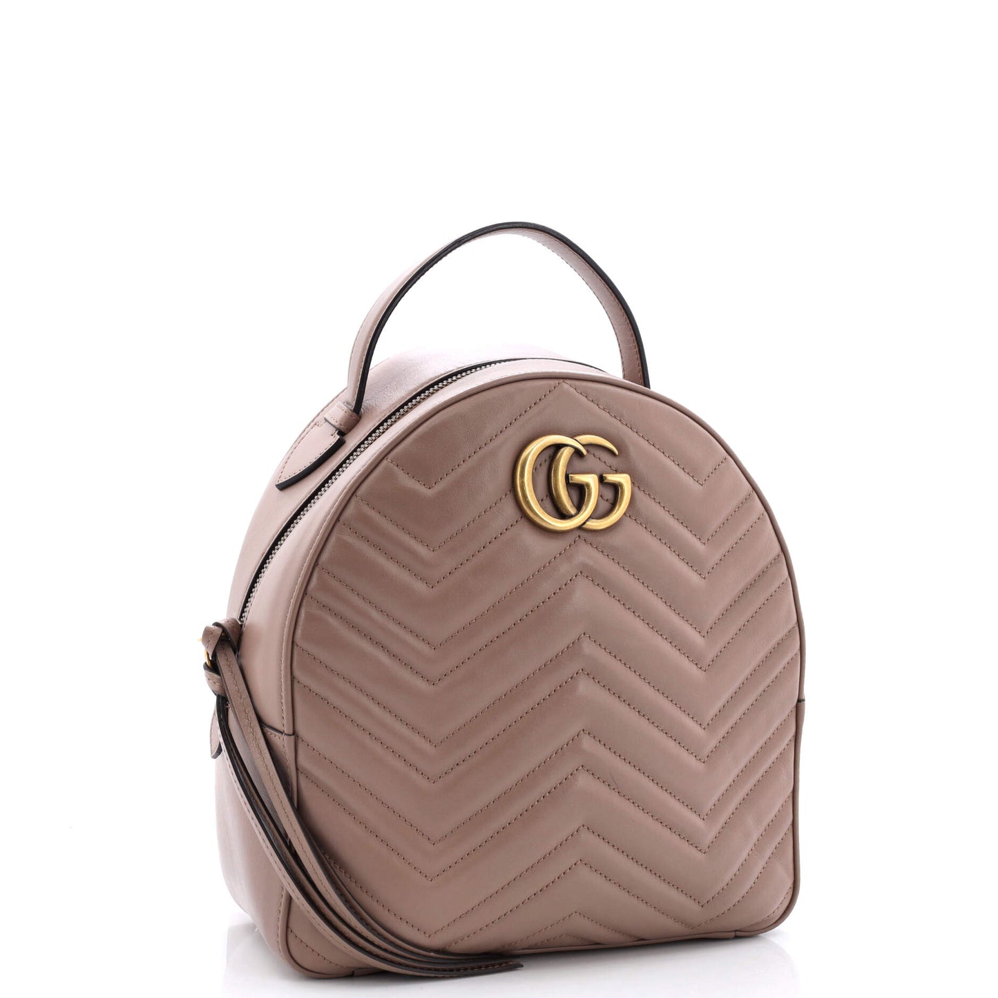 GG Marmont Backpack Matelasse Leather Small