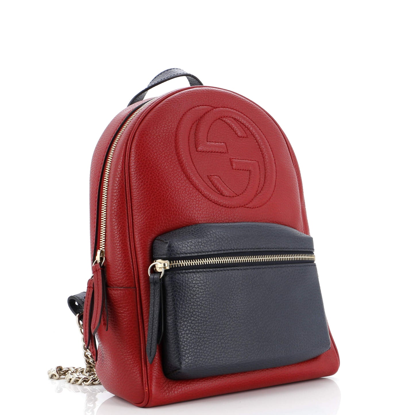 Soho Chain Backpack Leather
