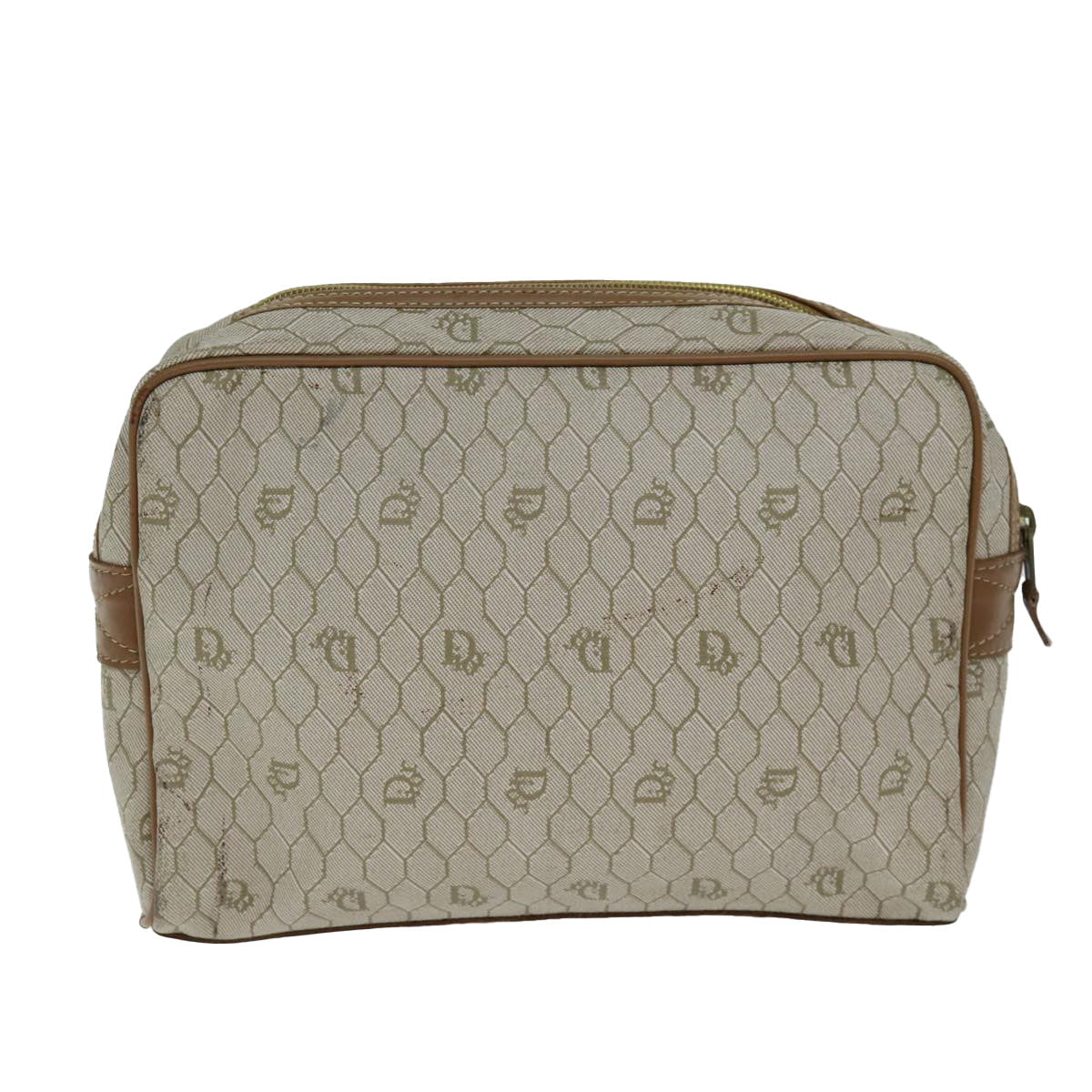 Dior Honeycomb Canvas Clutch Bag ()