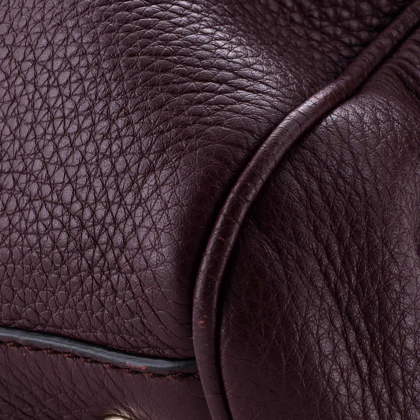 Bamboo Shopper Tote Leather Medium