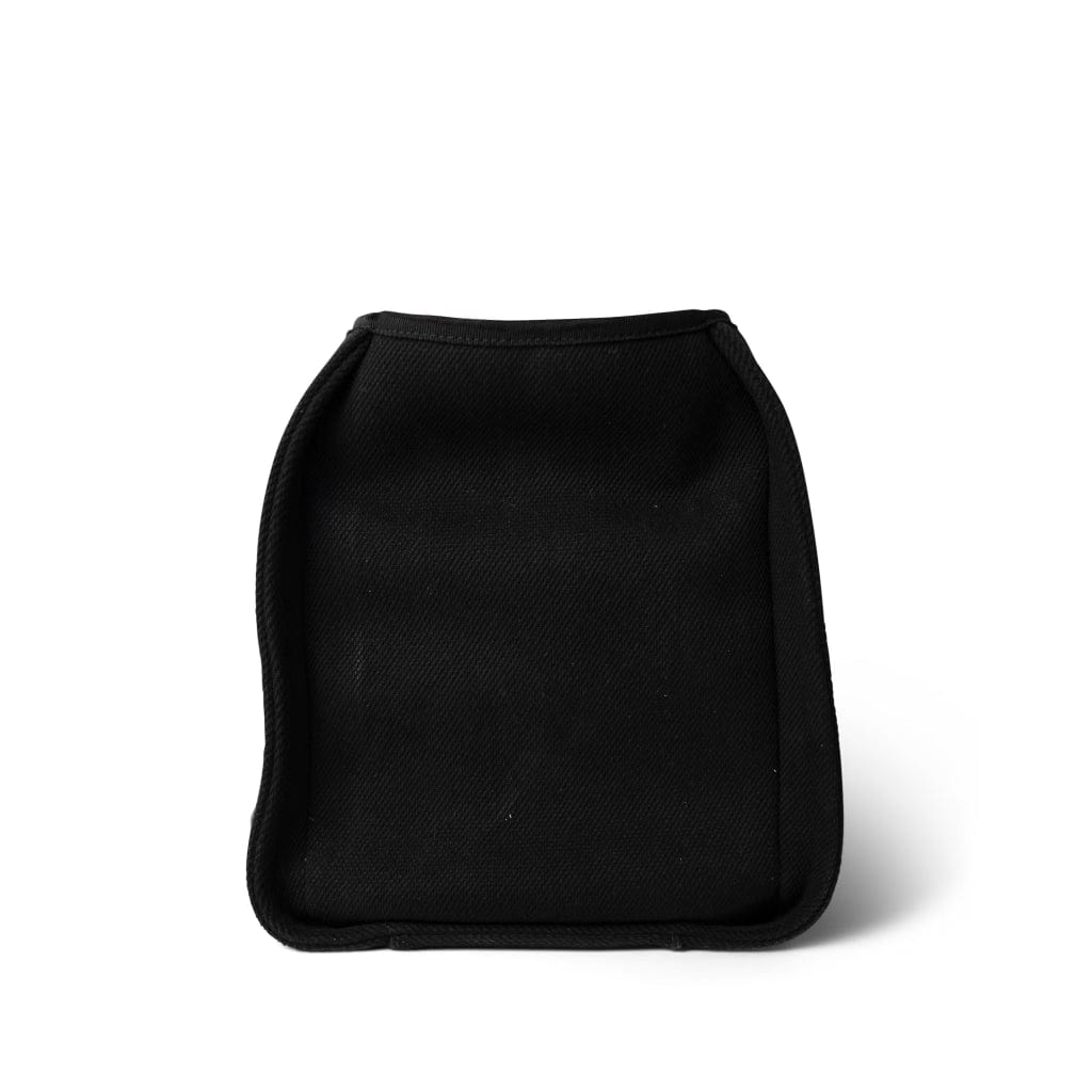 Black Canvas Pearl Medium Deauville Tote Silver Hardware