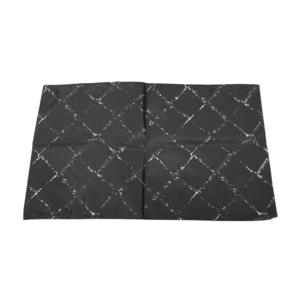 Black Fabric Chanel Backpack