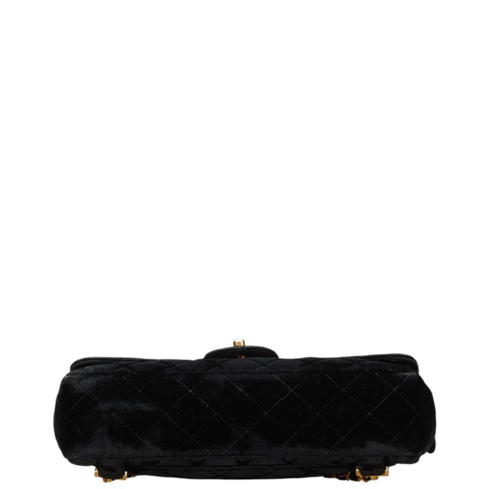 Black Leather Chanel Backpack