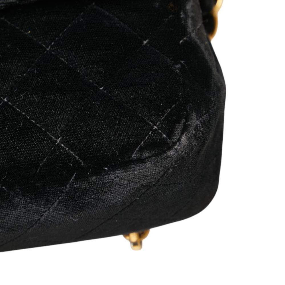 Black Leather Chanel Backpack