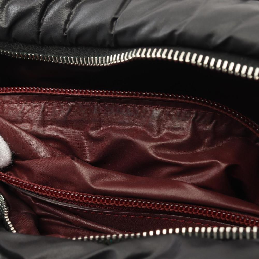 Black Leather Chanel Crossbody Bag