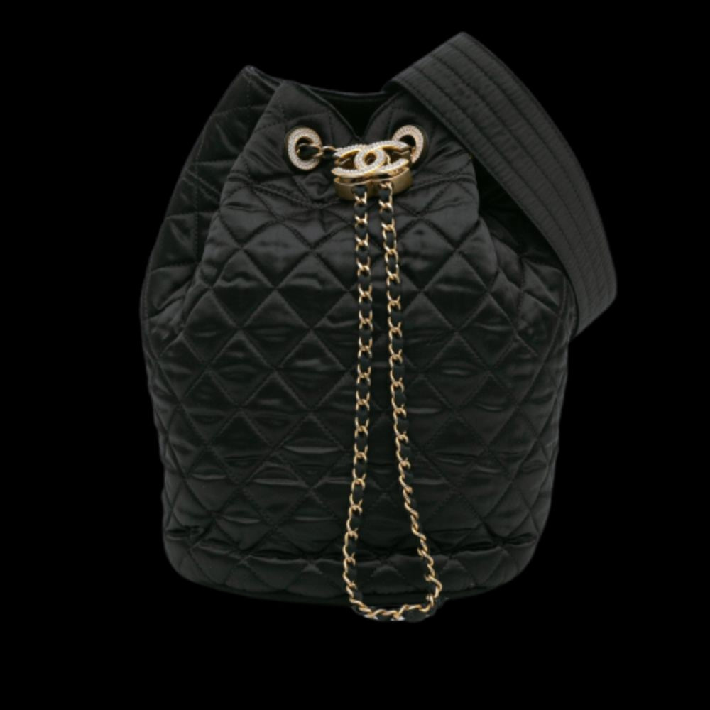 Black Nylon Chanel Crossbody Bag
