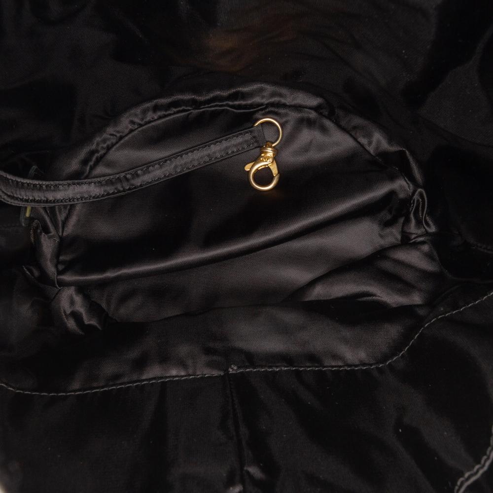 Black Nylon Chanel Crossbody Bag