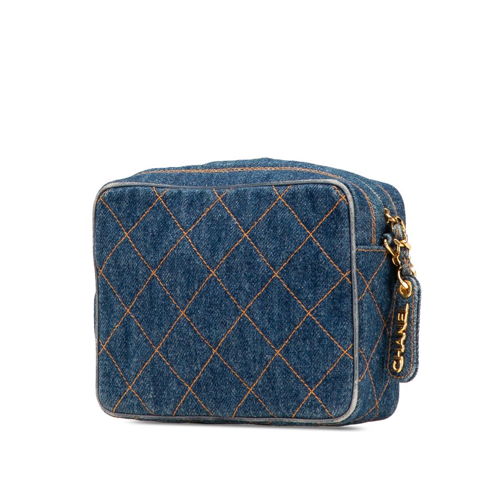 Blue Denim Chanel Crossbody Bag