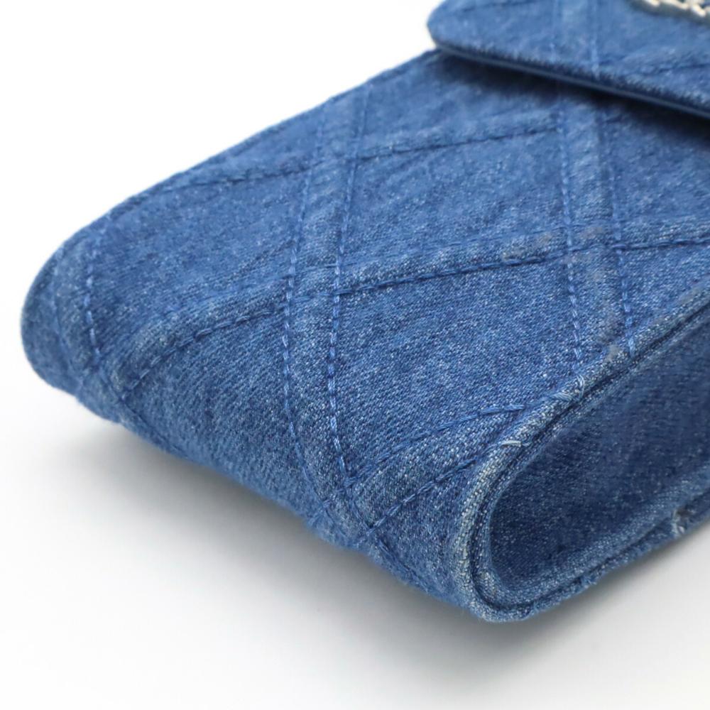 Blue Denim Chanel Crossbody Bag