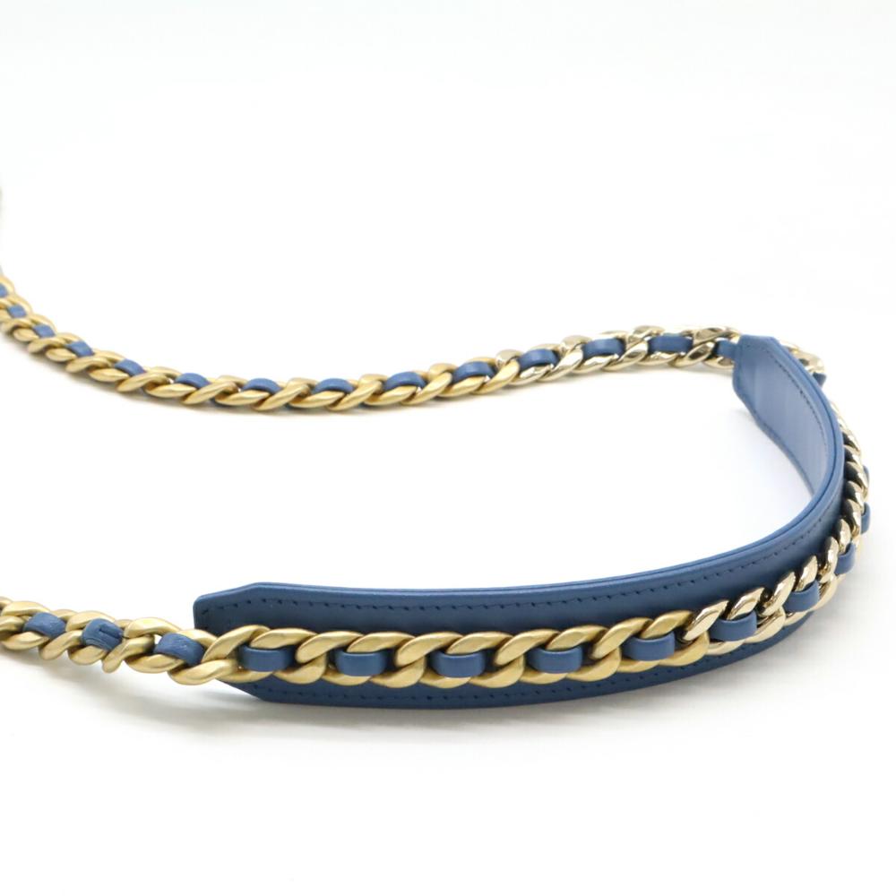Blue Denim Chanel Crossbody Bag