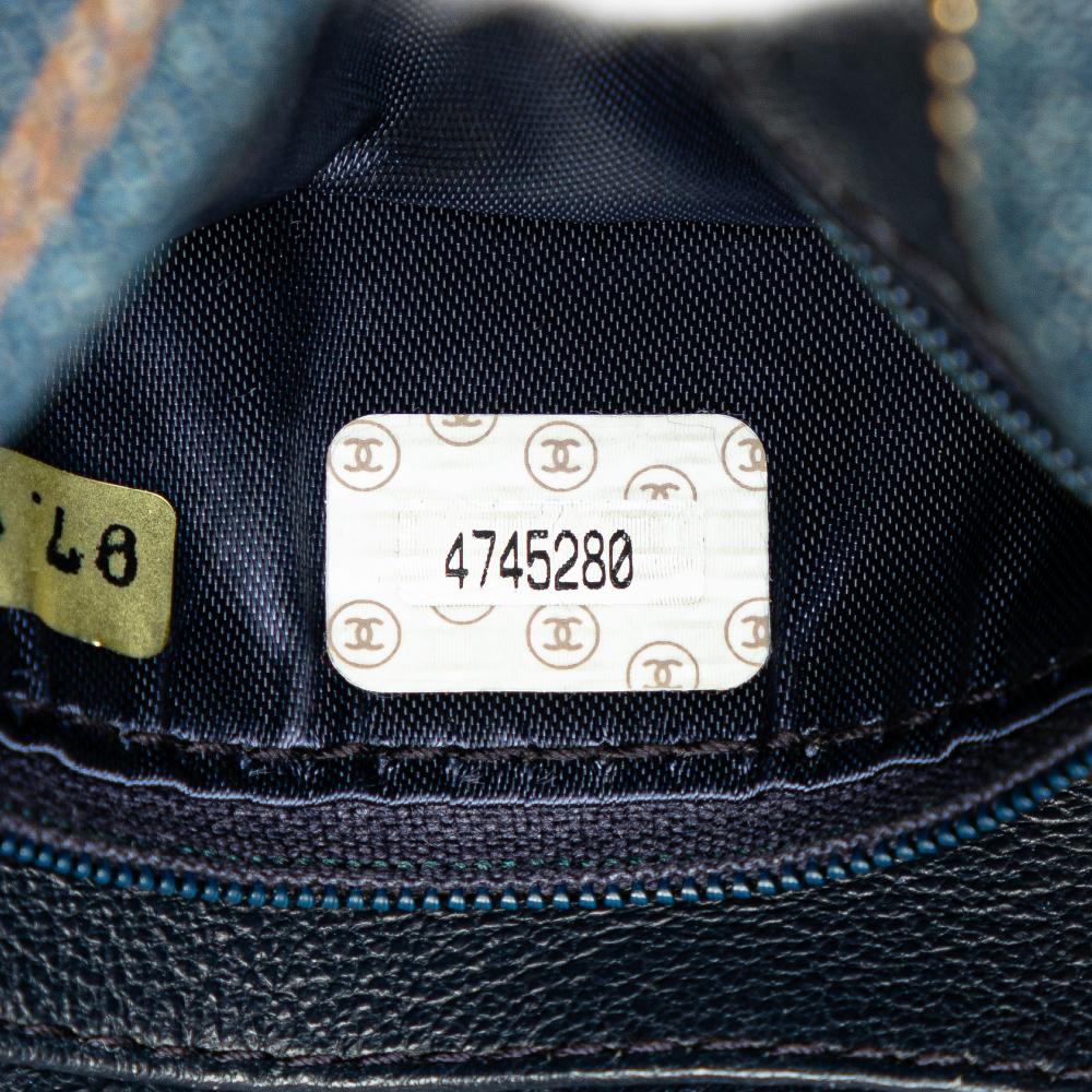 Blue Denim Chanel Crossbody Bag
