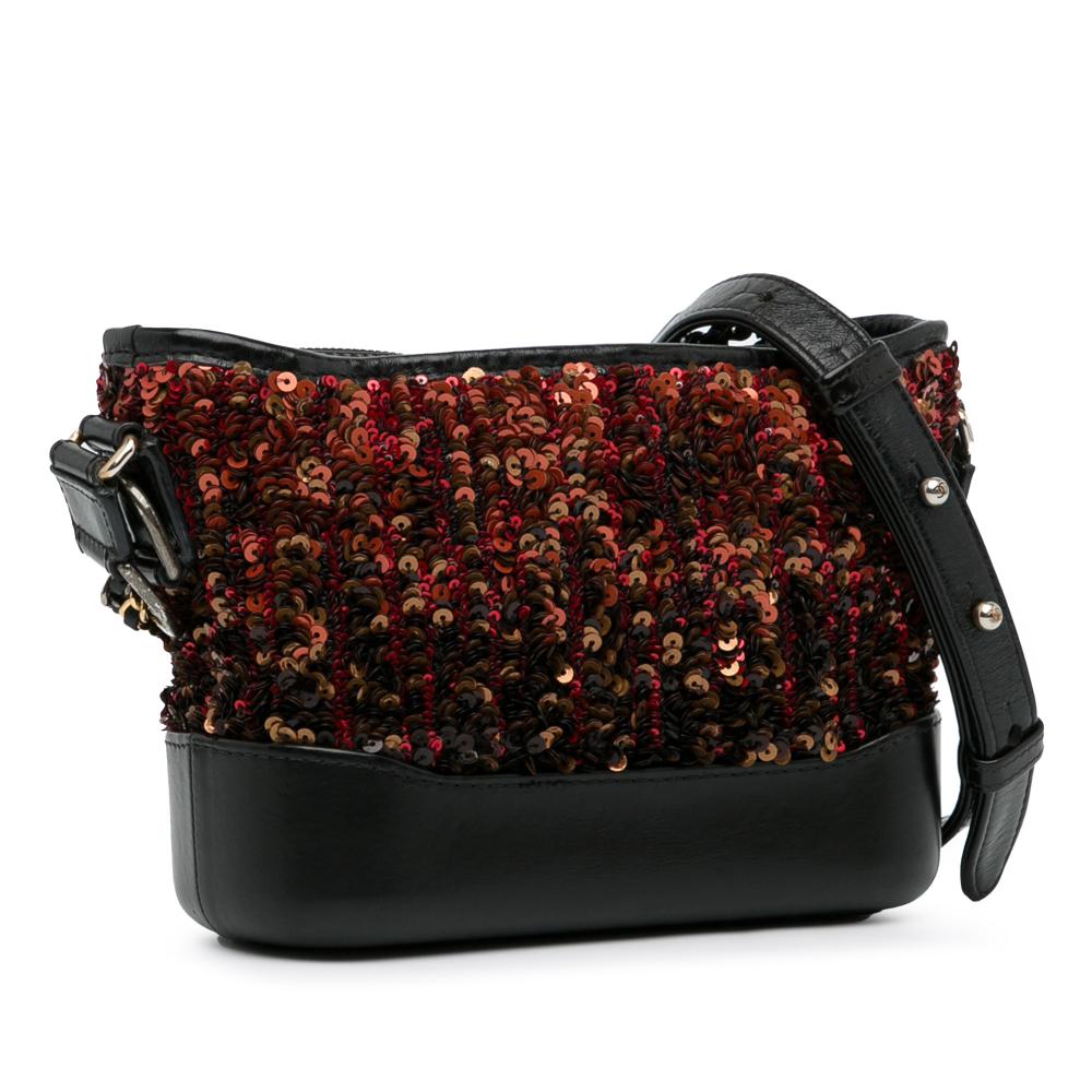 Brown Leather Chanel Crossbody Bag