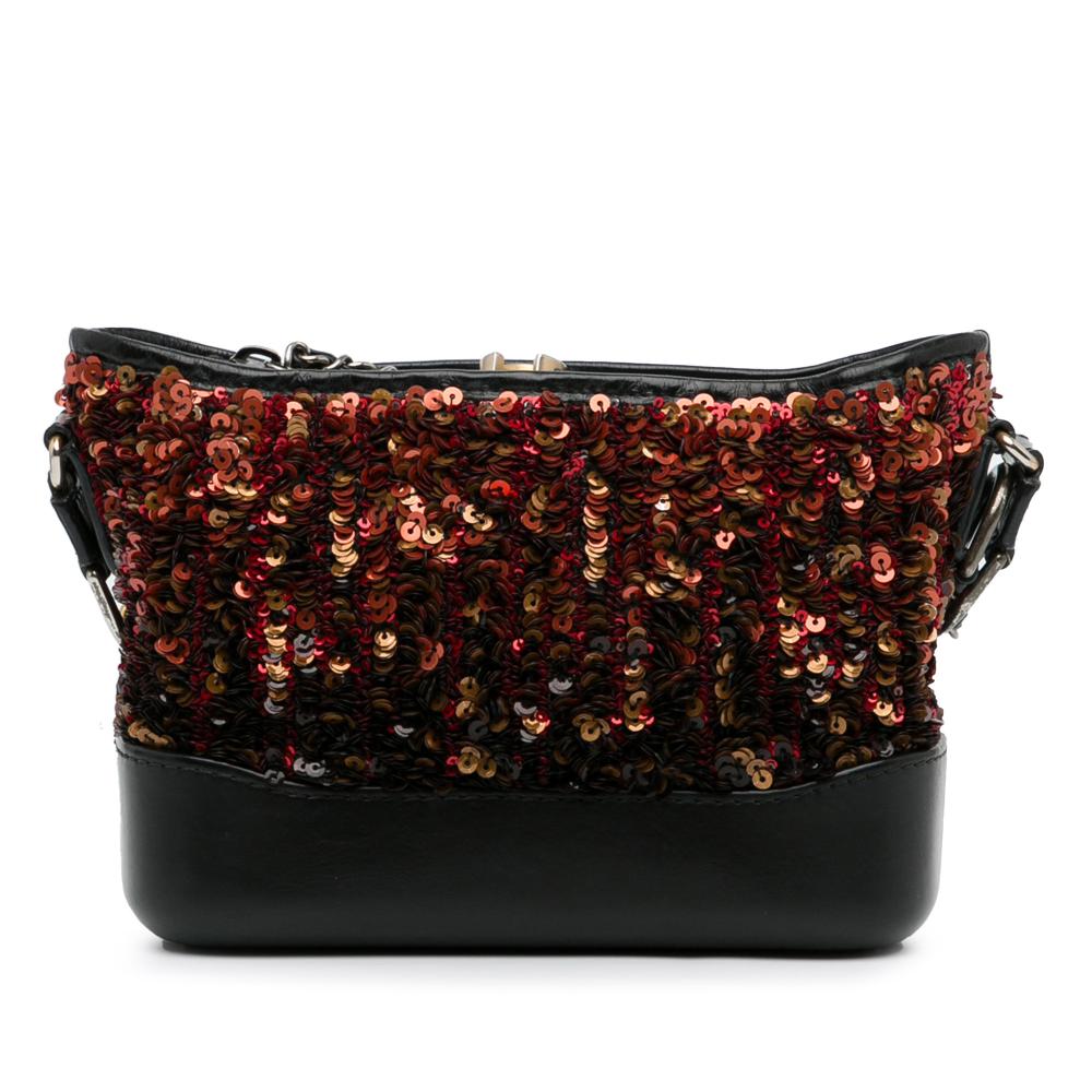 Brown Leather Chanel Crossbody Bag