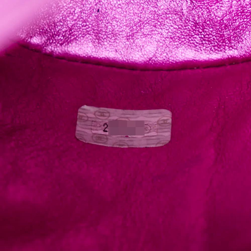 Pink Leather Chanel Backpack