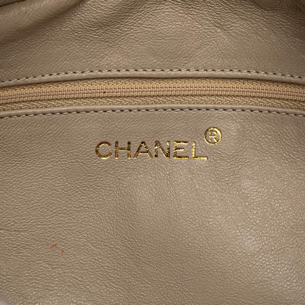 Pink Leather Chanel Crossbody Bag