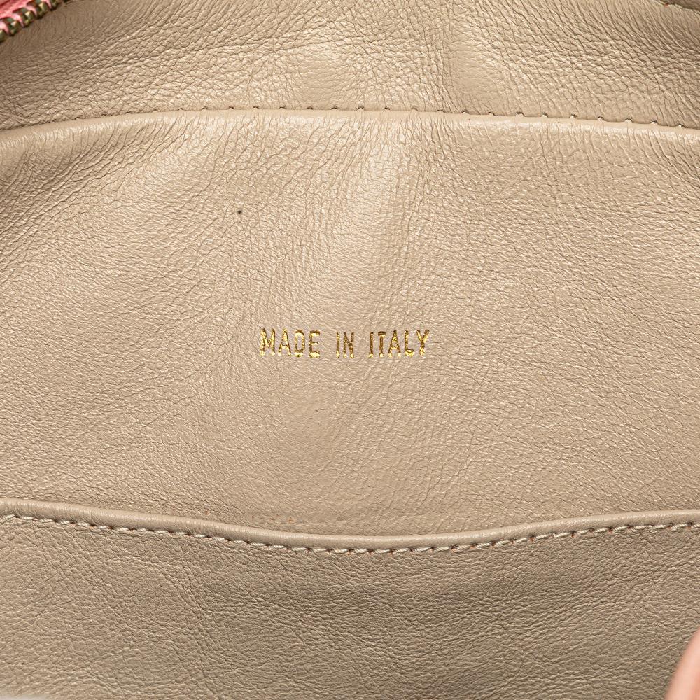 Pink Leather Chanel Crossbody Bag