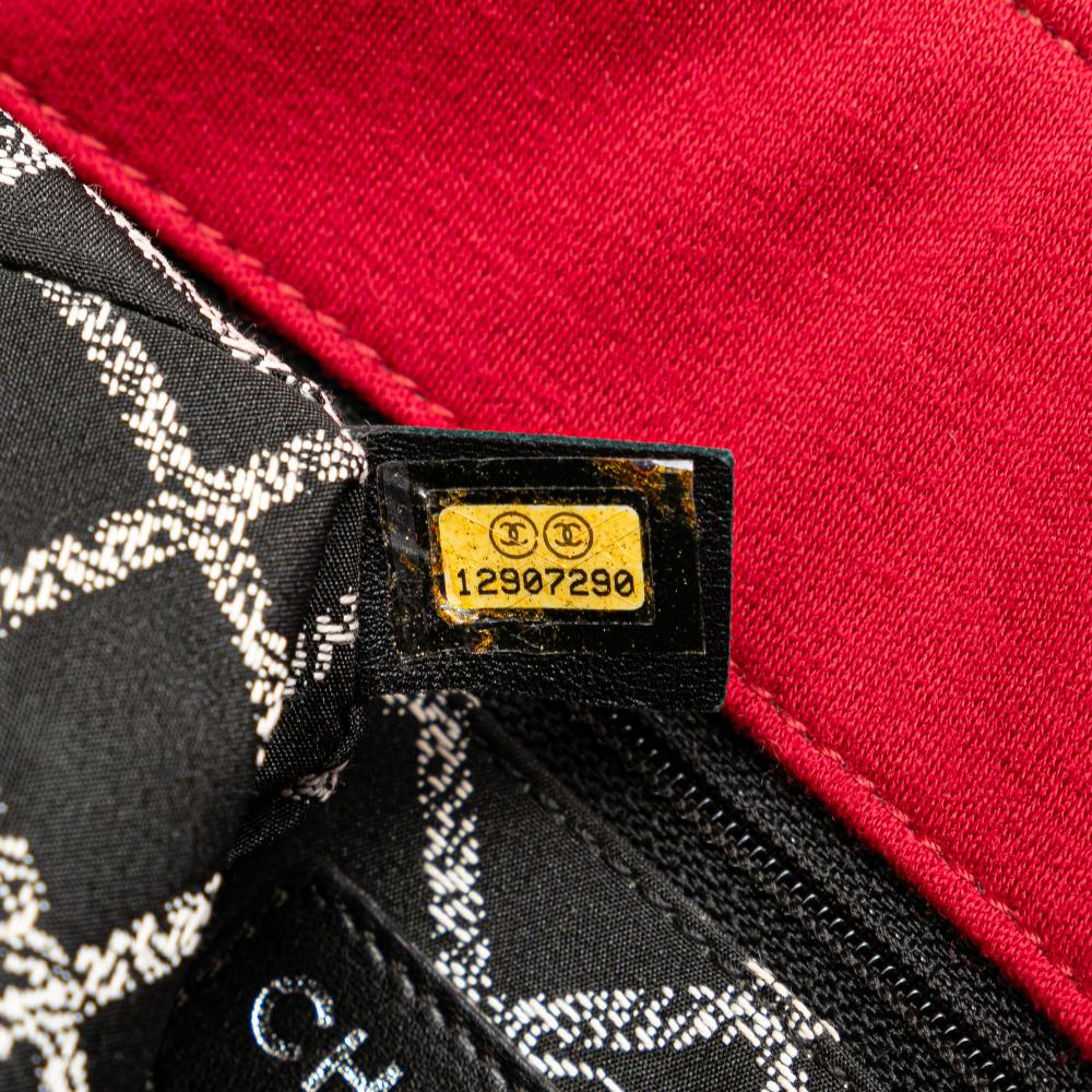 Red Cotton Chanel Crossbody Bag