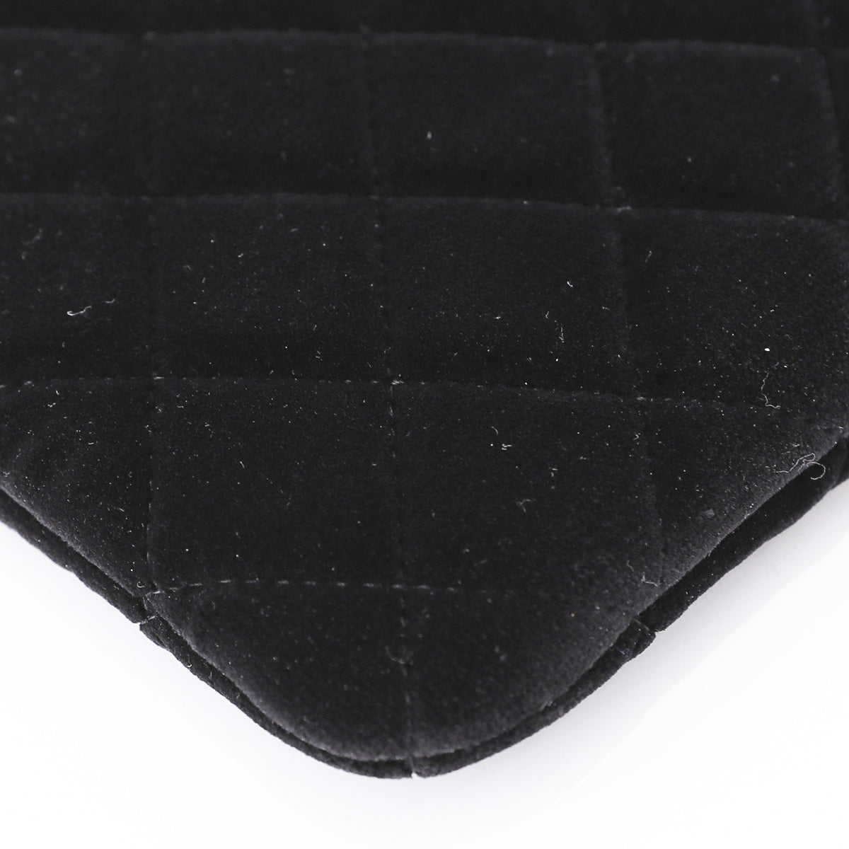 Chanel Black Gold Camellia O Case Clutch