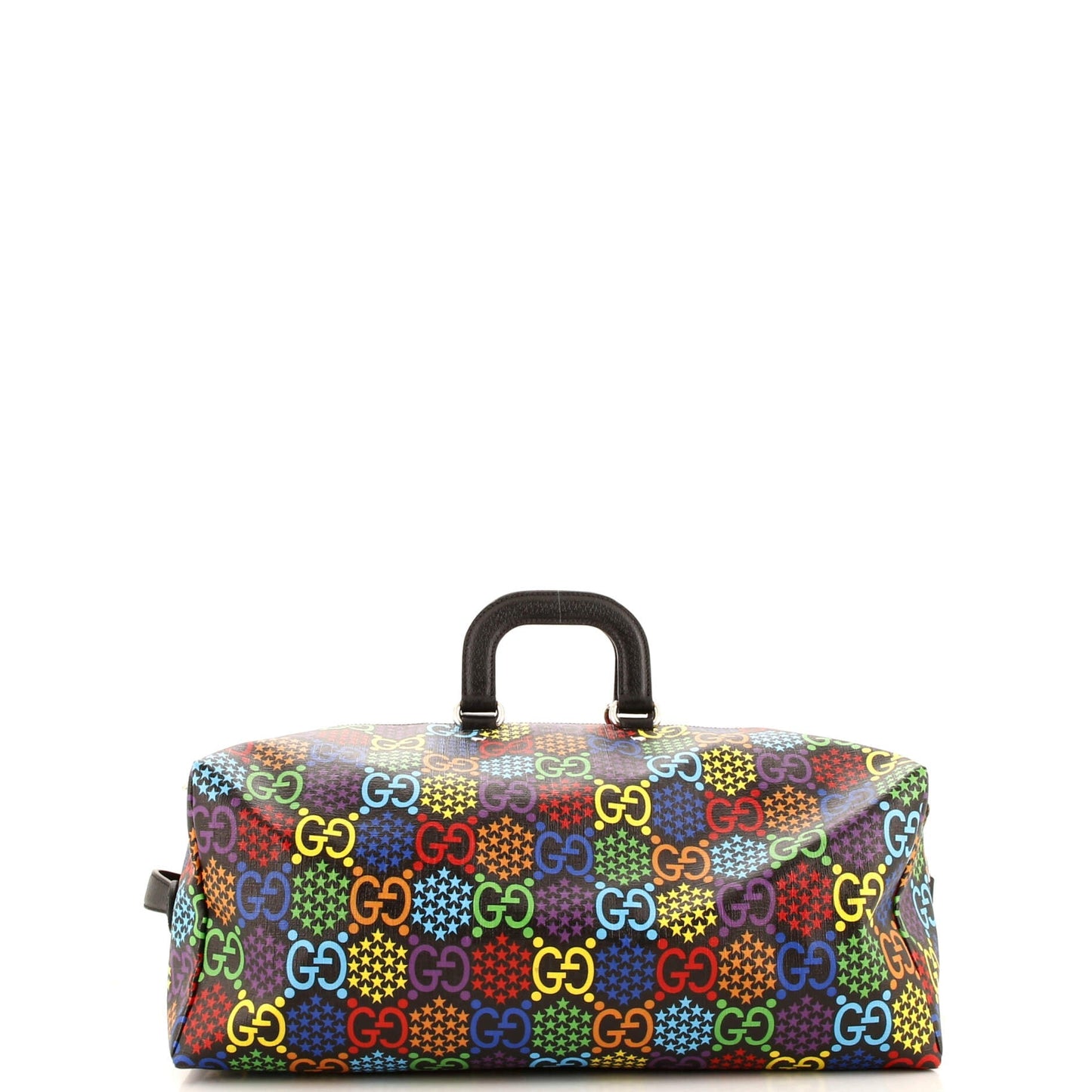 Convertible Duffle Backpack Psychedelic Print GG Coated Canvas Medium