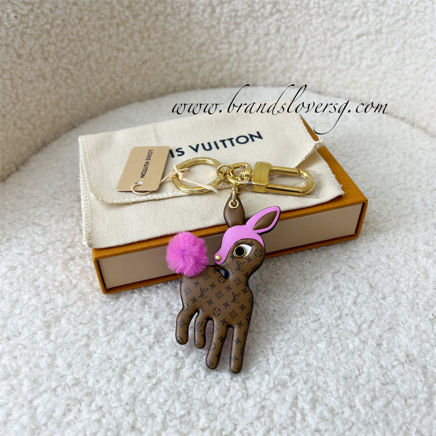 LV Cles Deer Charm / Key Ring