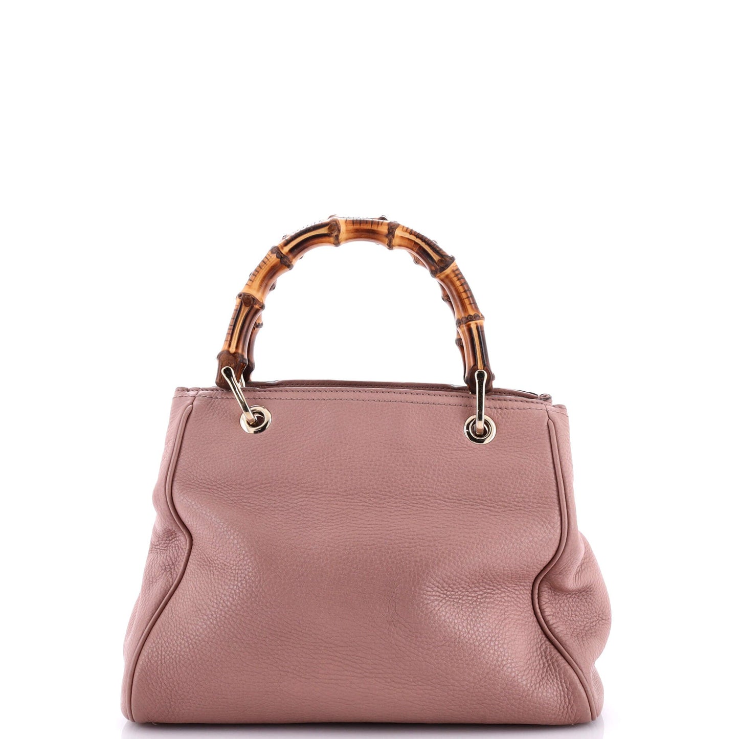 Bamboo Shopper Tote Leather Small