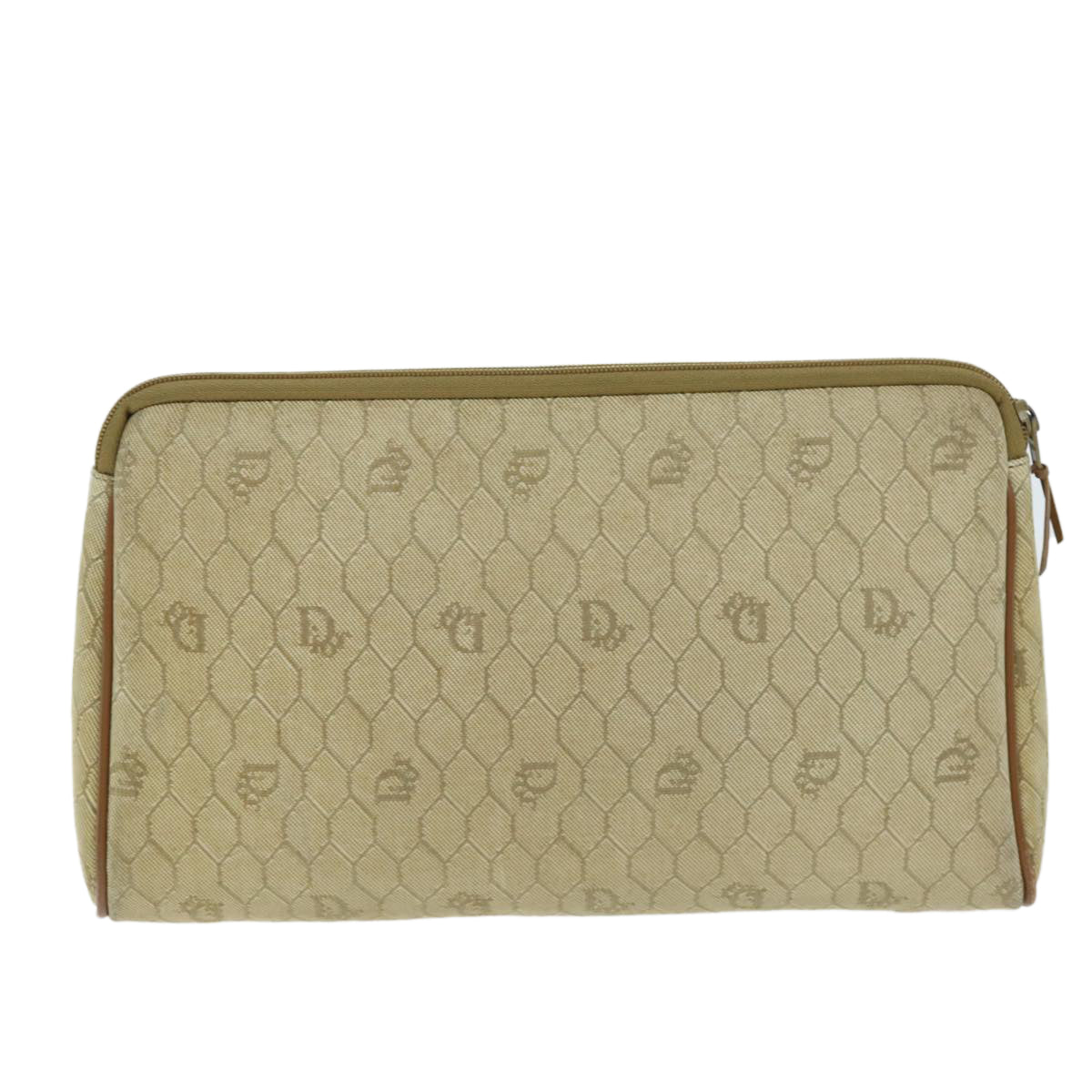Dior Honeycomb Canvas Clutch Bag ()