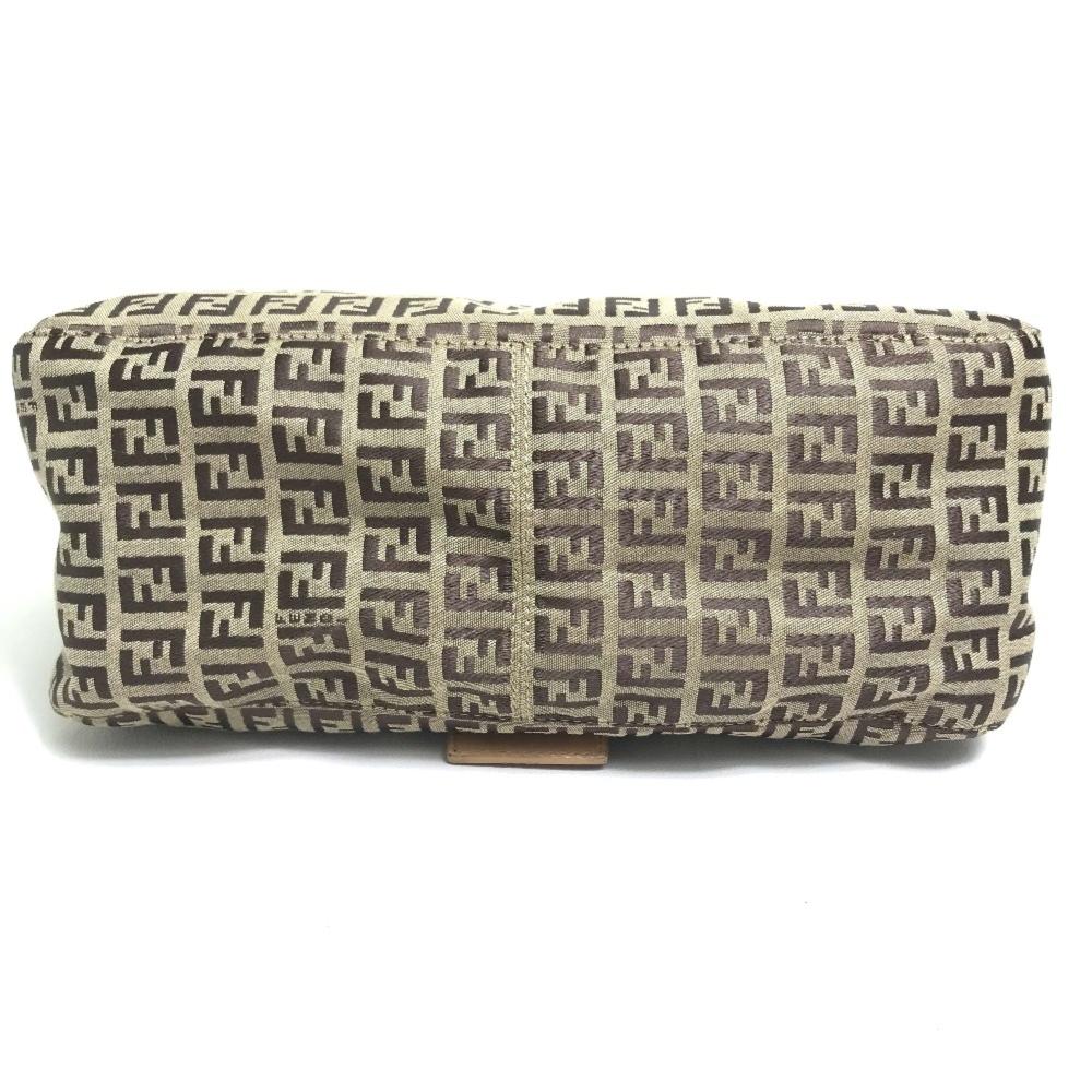 Beige Canvas Fendi Baguette Mamma