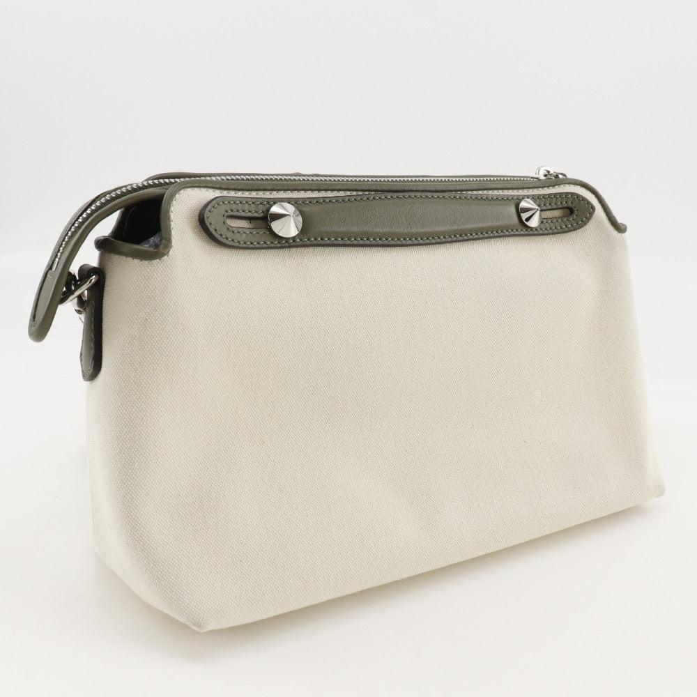 Beige Canvas Fendi By The Way