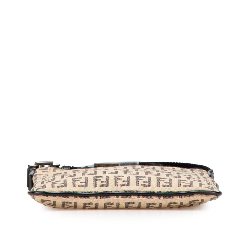 Beige Canvas Fendi Crossbody Bag