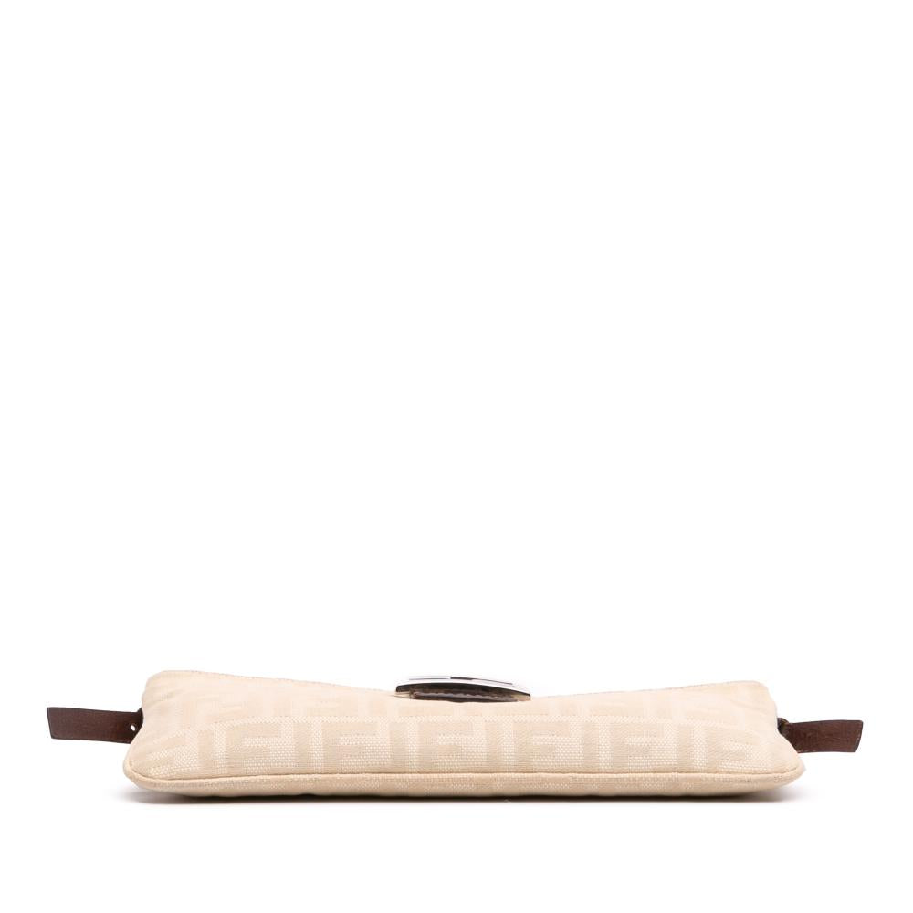 Beige Canvas Fendi Crossbody Bag