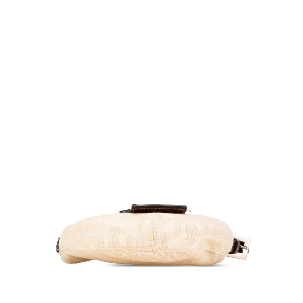 Beige Canvas Fendi Handbag