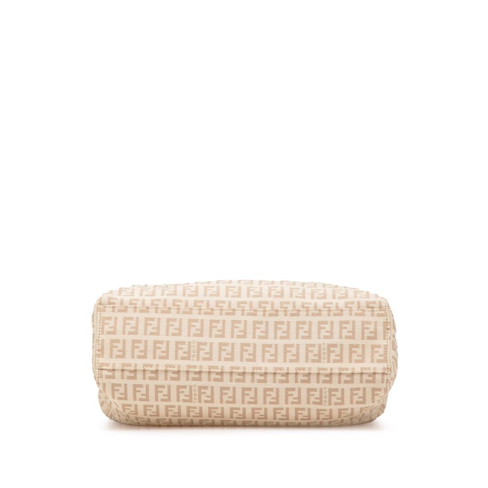 Beige Canvas Fendi Tote