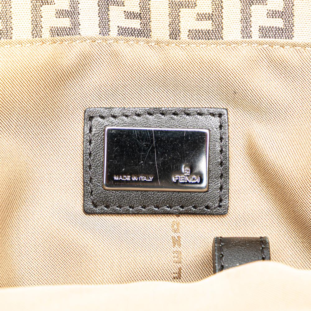 Beige Canvas Fendi Tote