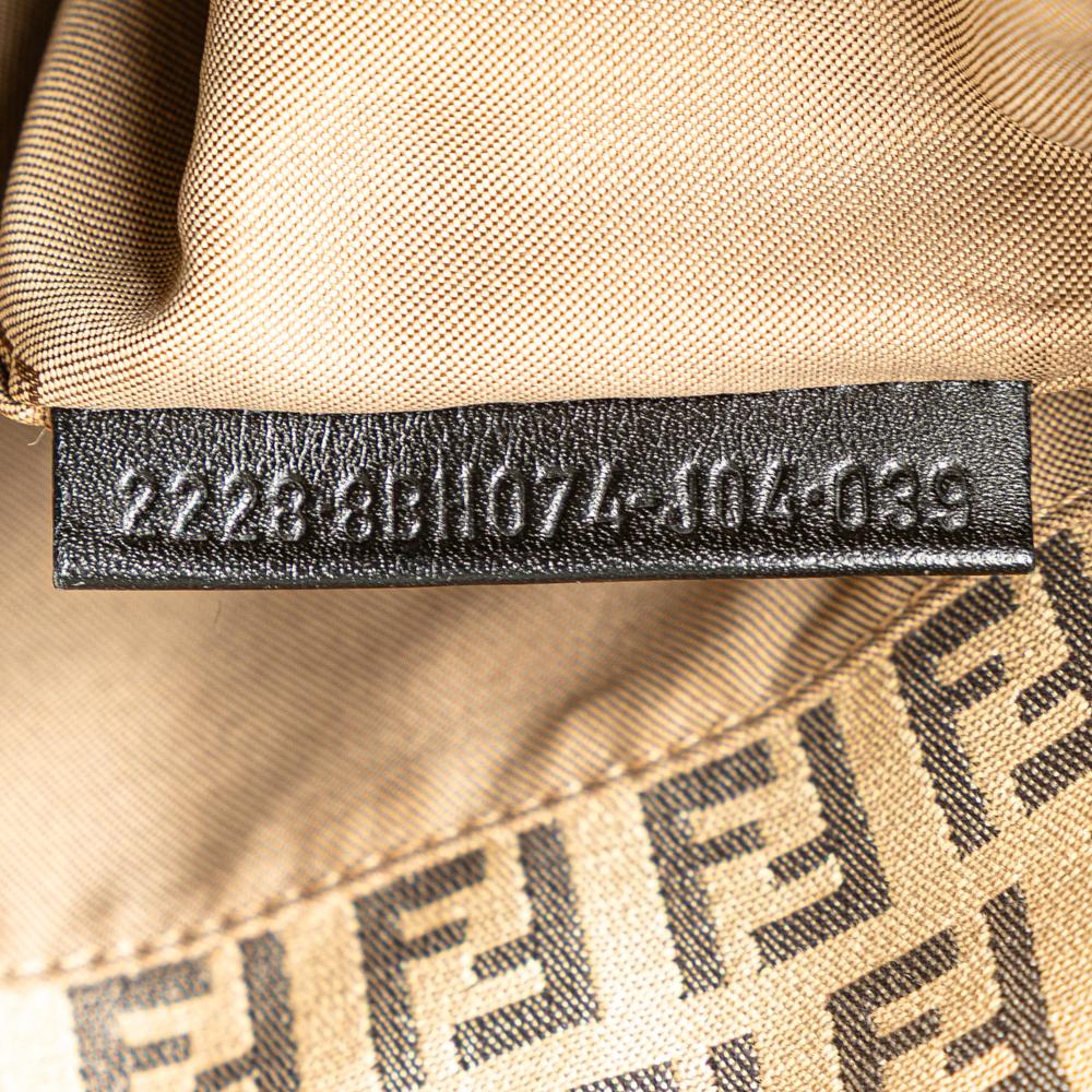 Beige Canvas Fendi Tote