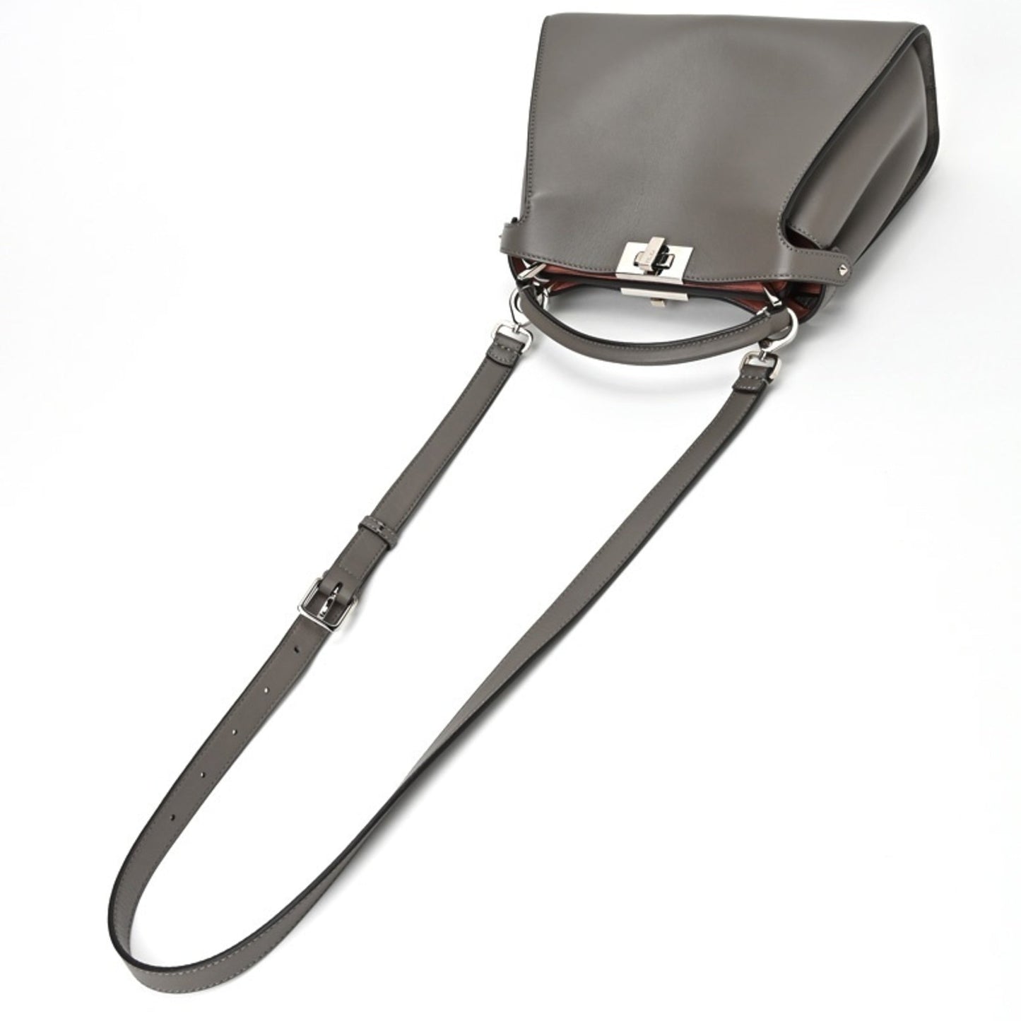 Beige Fabric Fendi Peekaboo