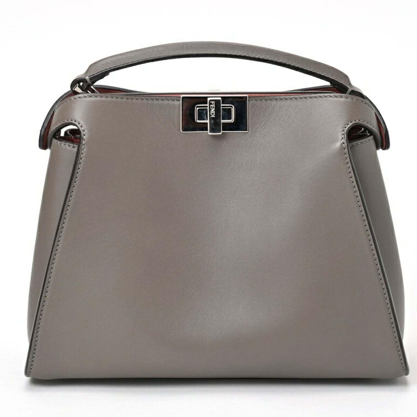 Beige Fabric Fendi Peekaboo
