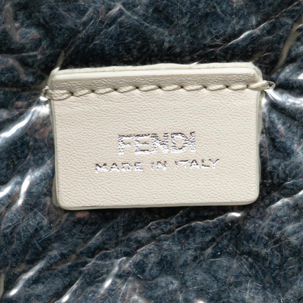 Beige Fabric Fendi Shoulder Bag